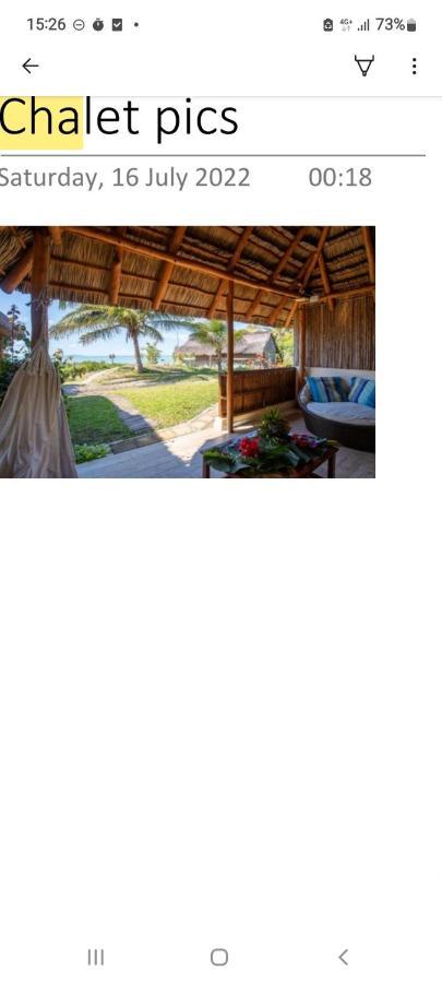 Casa Cabana Beach Виланкулос Екстериор снимка